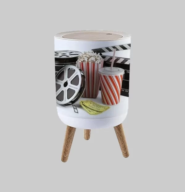 Trash Can popcorn cola cinema