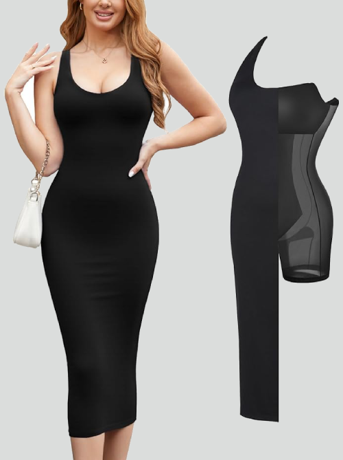 Athena Bandage Midi Dress