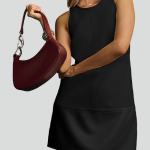 Natalie Faux Leather Mini Dress