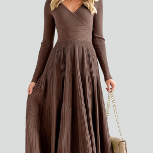 Heart Flutter Sweater Midi Dress