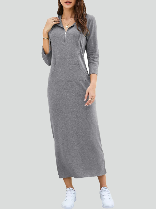 Body Heat Sweater Maxi Dress