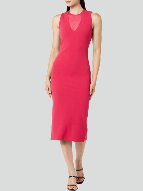 Fallen Angel Mesh Midi Dress